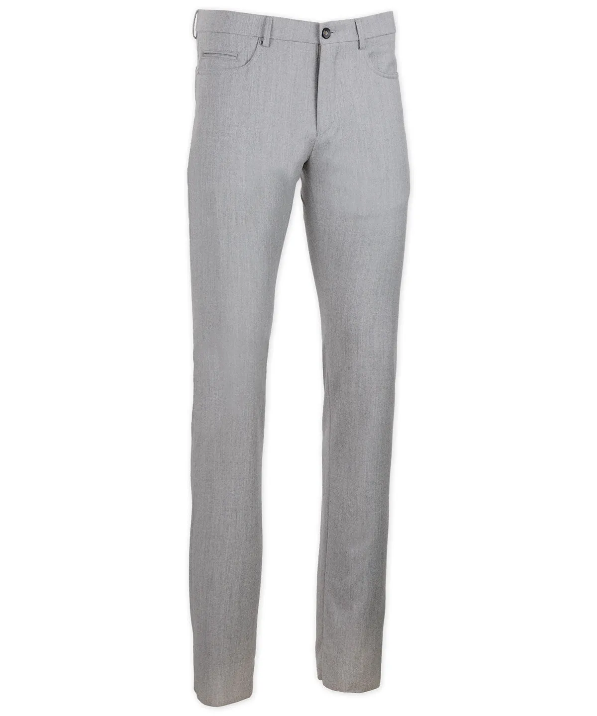 Heritage Italian Wool-Cashmere 5-Pocket Pant