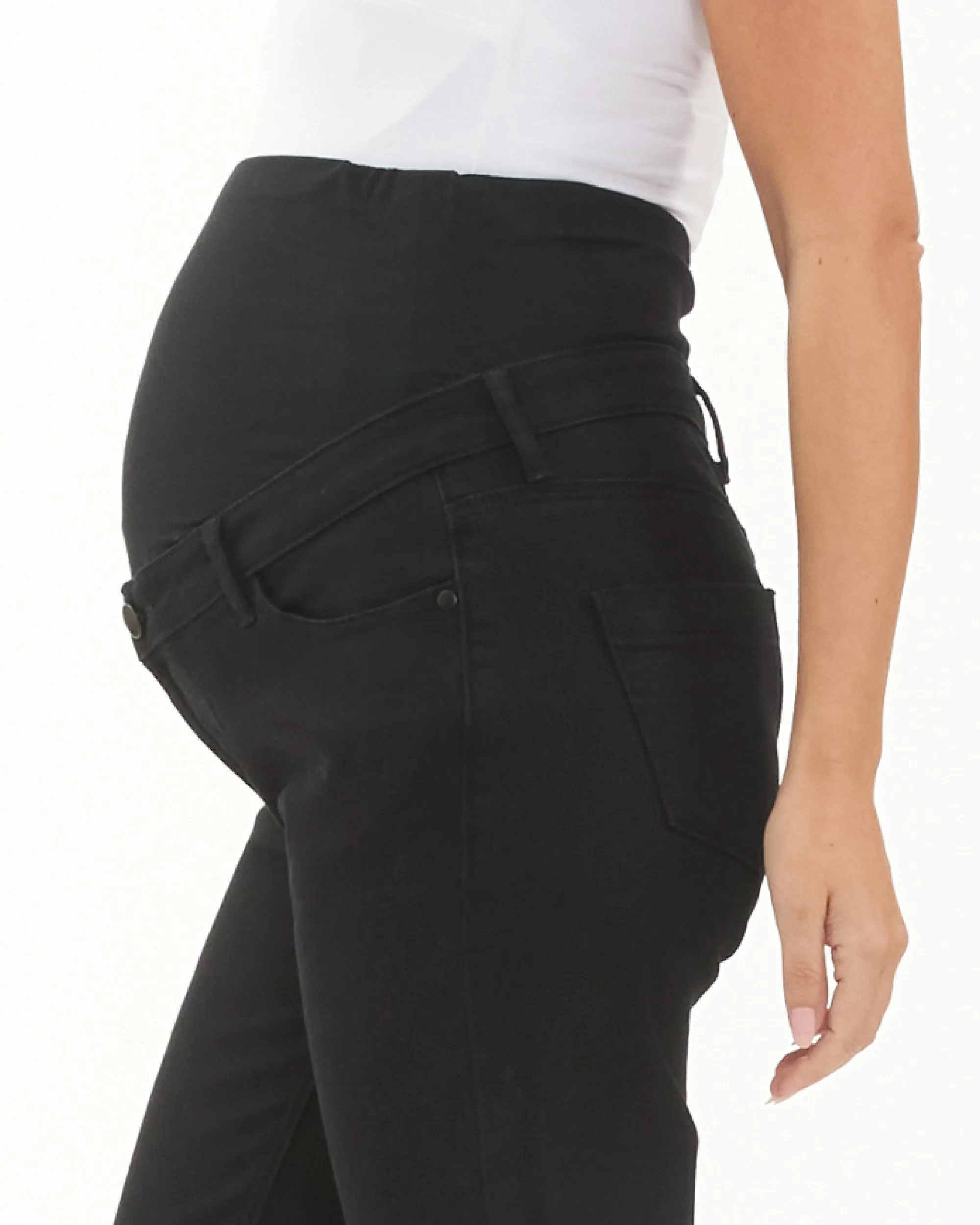 Hunter Over Bump Jean  Black