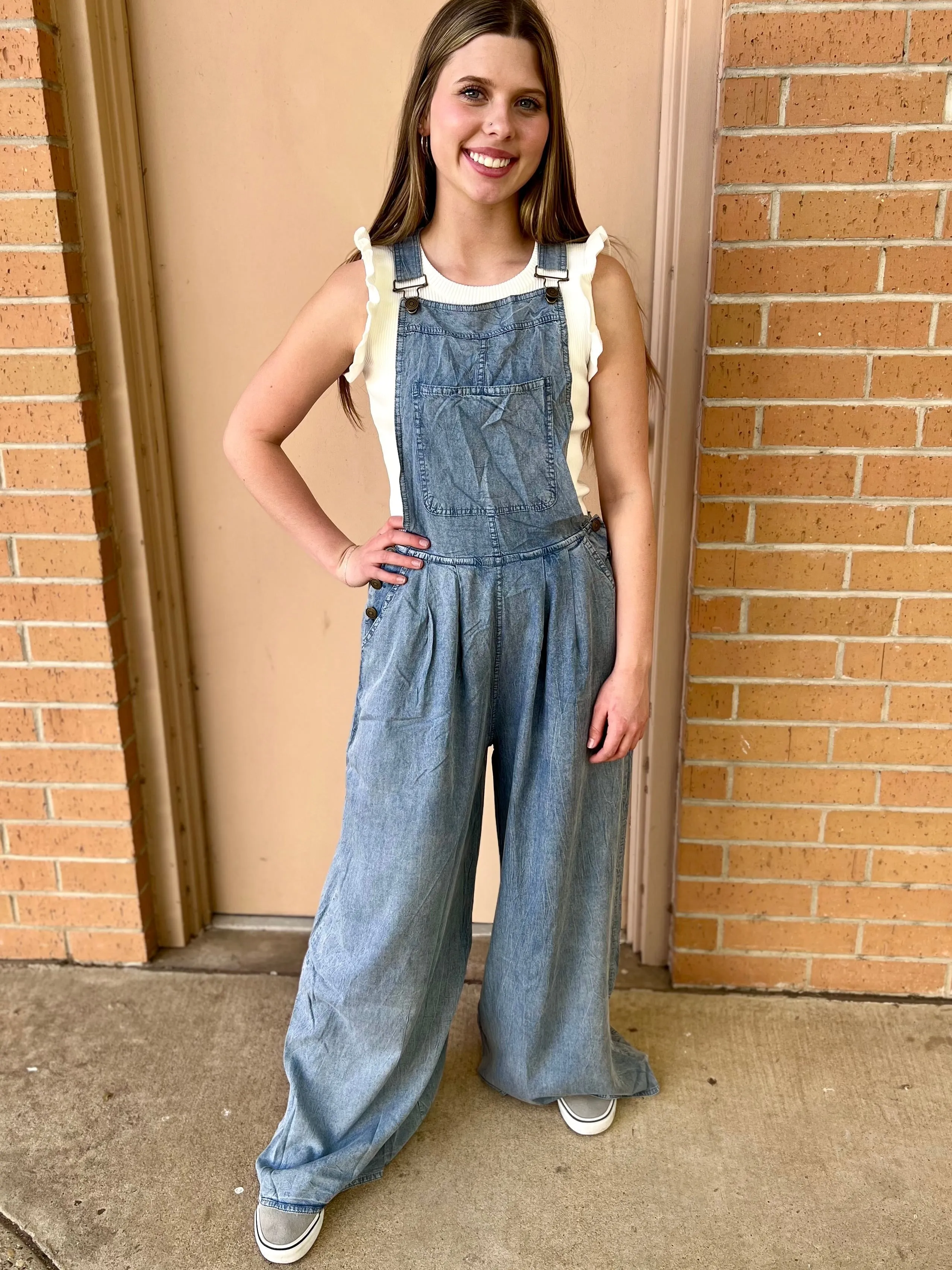 It's Chambray Overalls