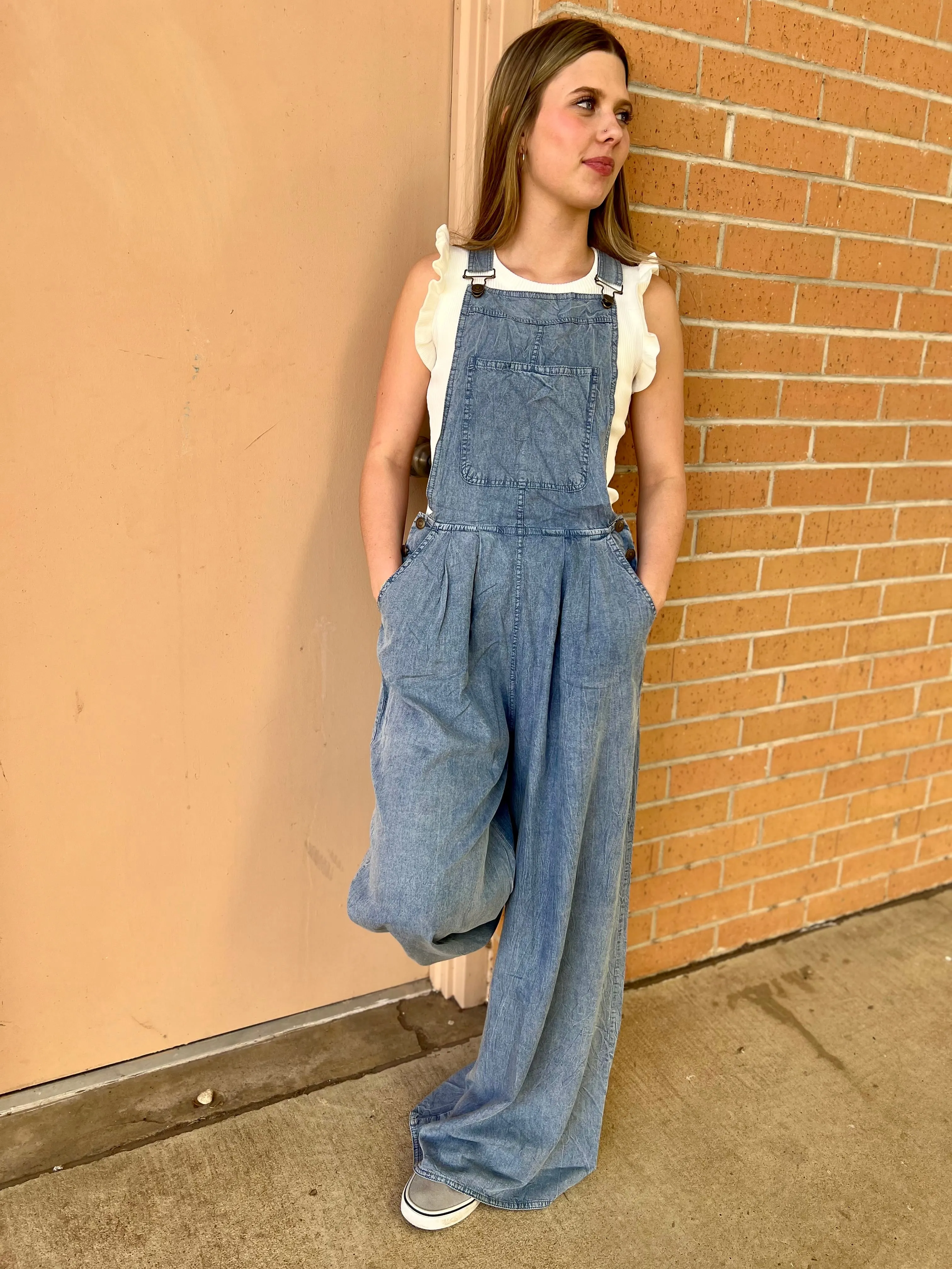 It's Chambray Overalls