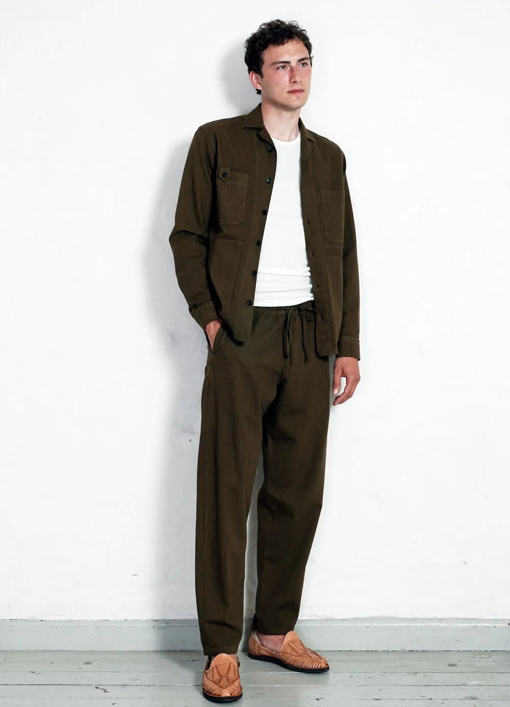 JACK | Casual Drawstring Pants | Plant