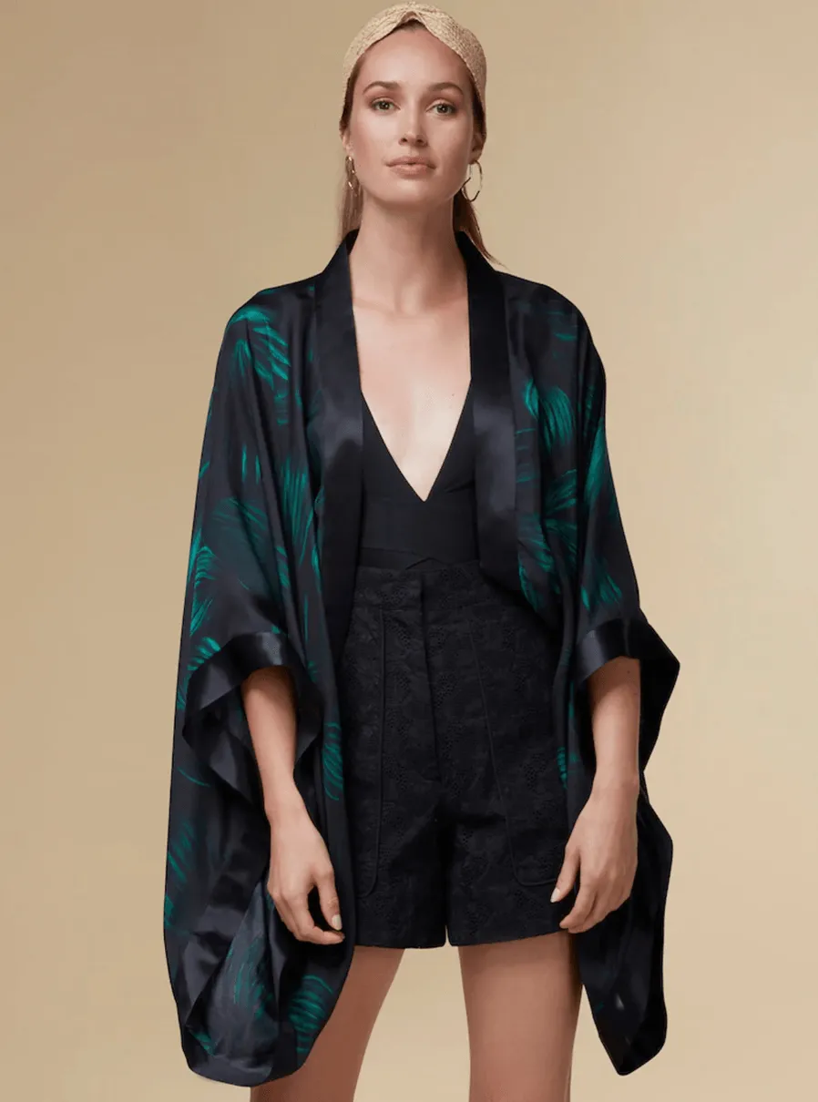 Jessica Kayll Kate Silk Kimono Top