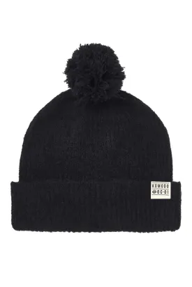 KAORI - Recycled Wool Blend Hat Black