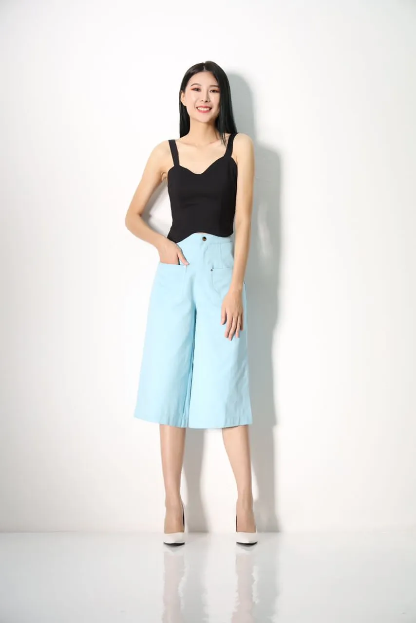 KIara Denim Wide Leg Pants