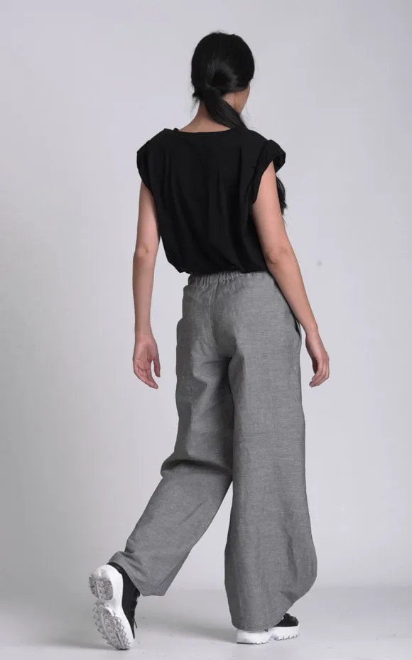 Long Loose Linen Pants