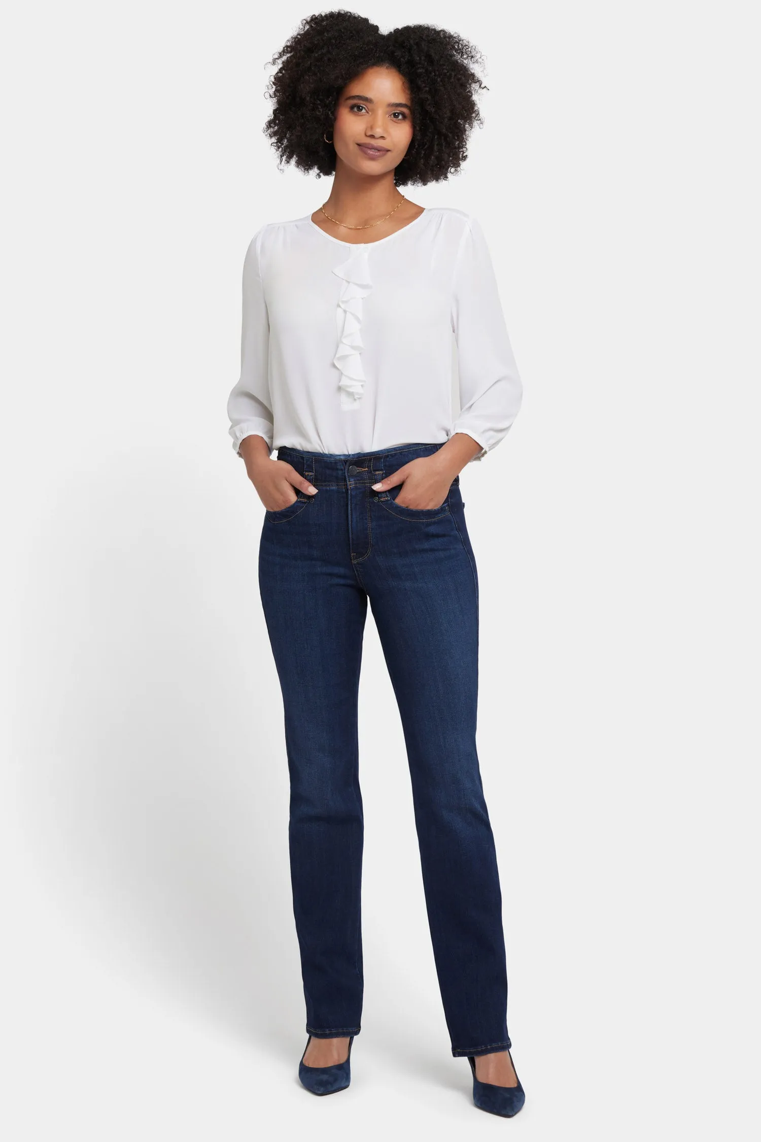 Marilyn Straight Jeans In Petite - Northbridge