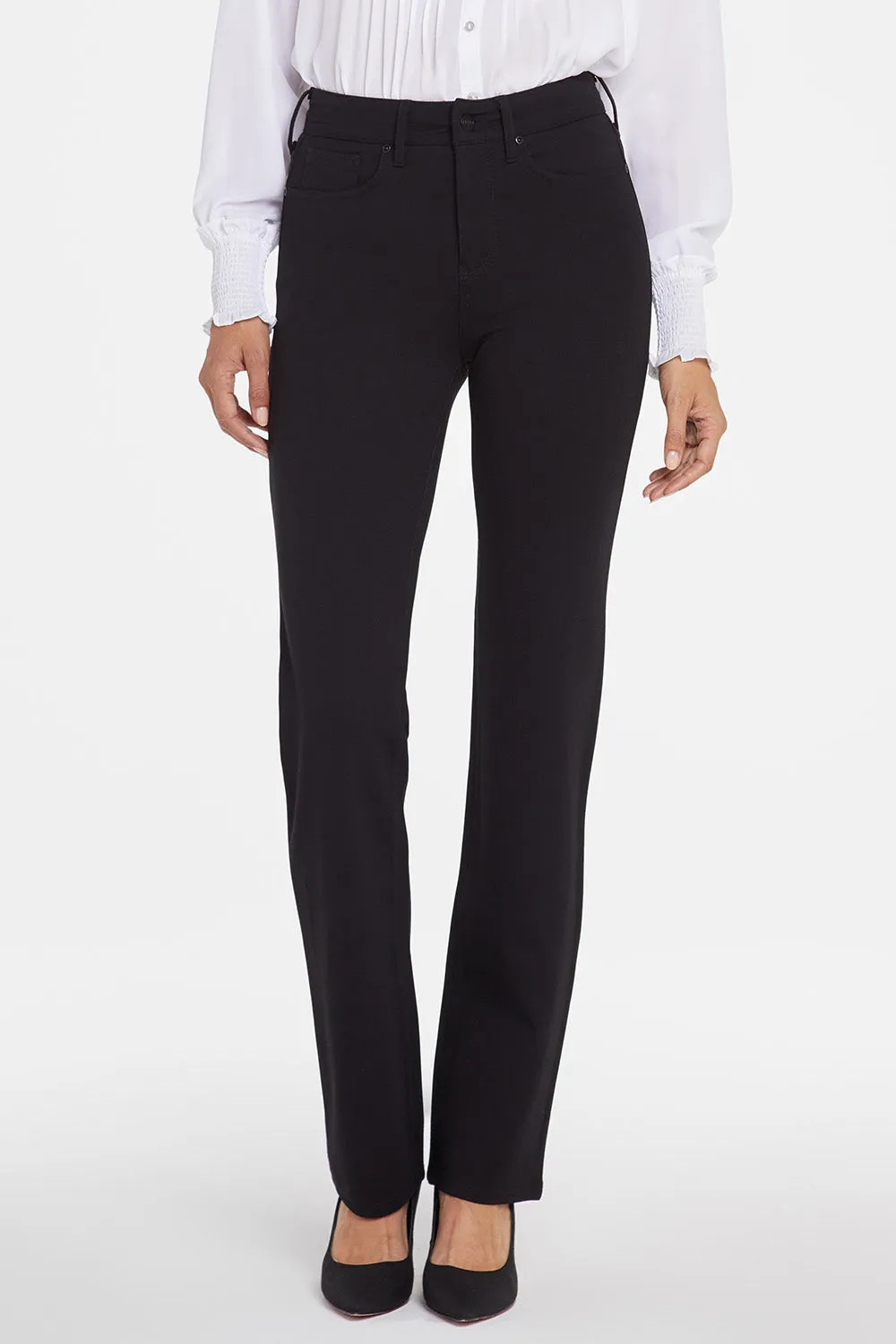 Marilyn Straight Pants - Black