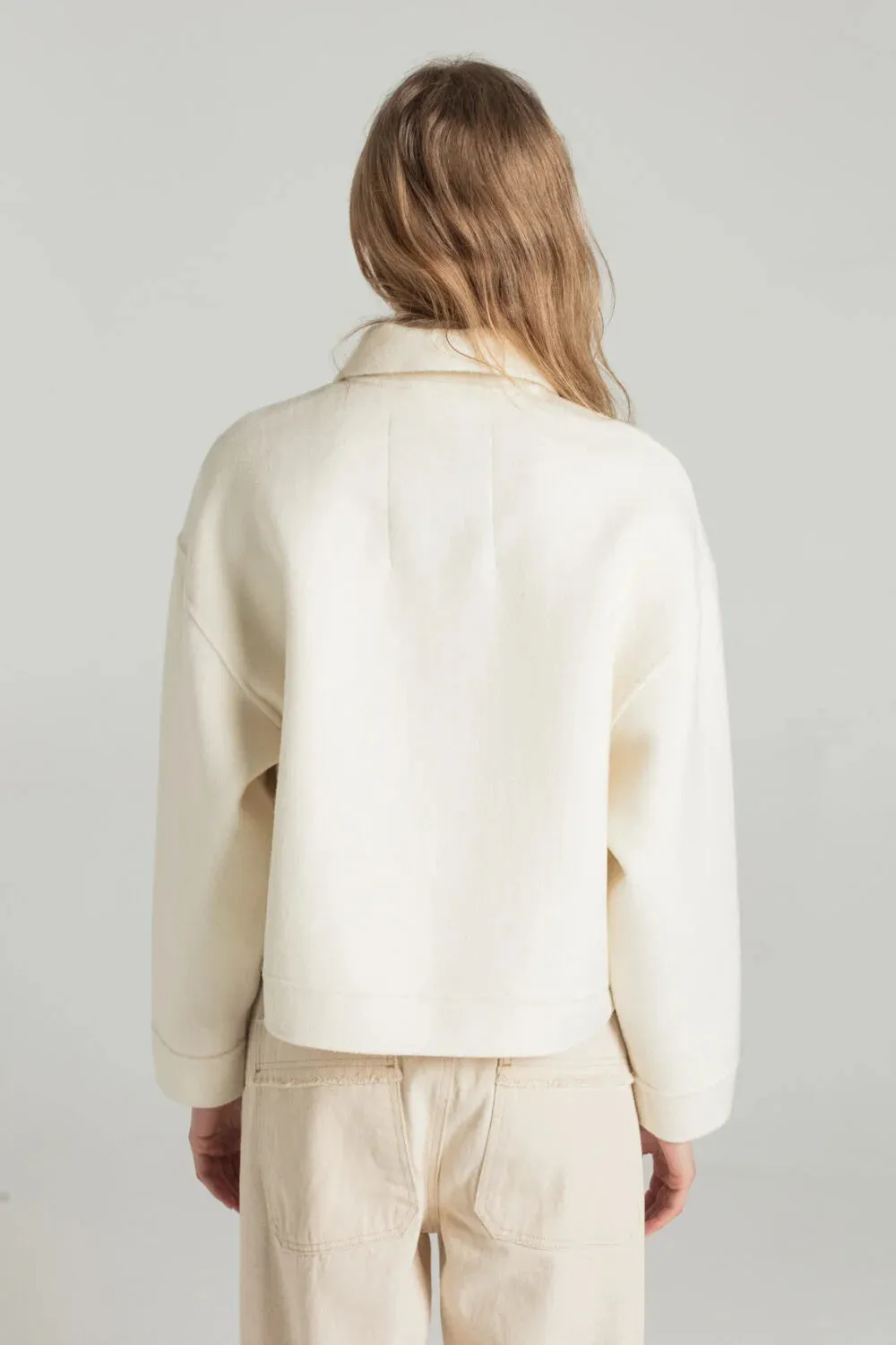 Mathilda Wool Jacket Off White