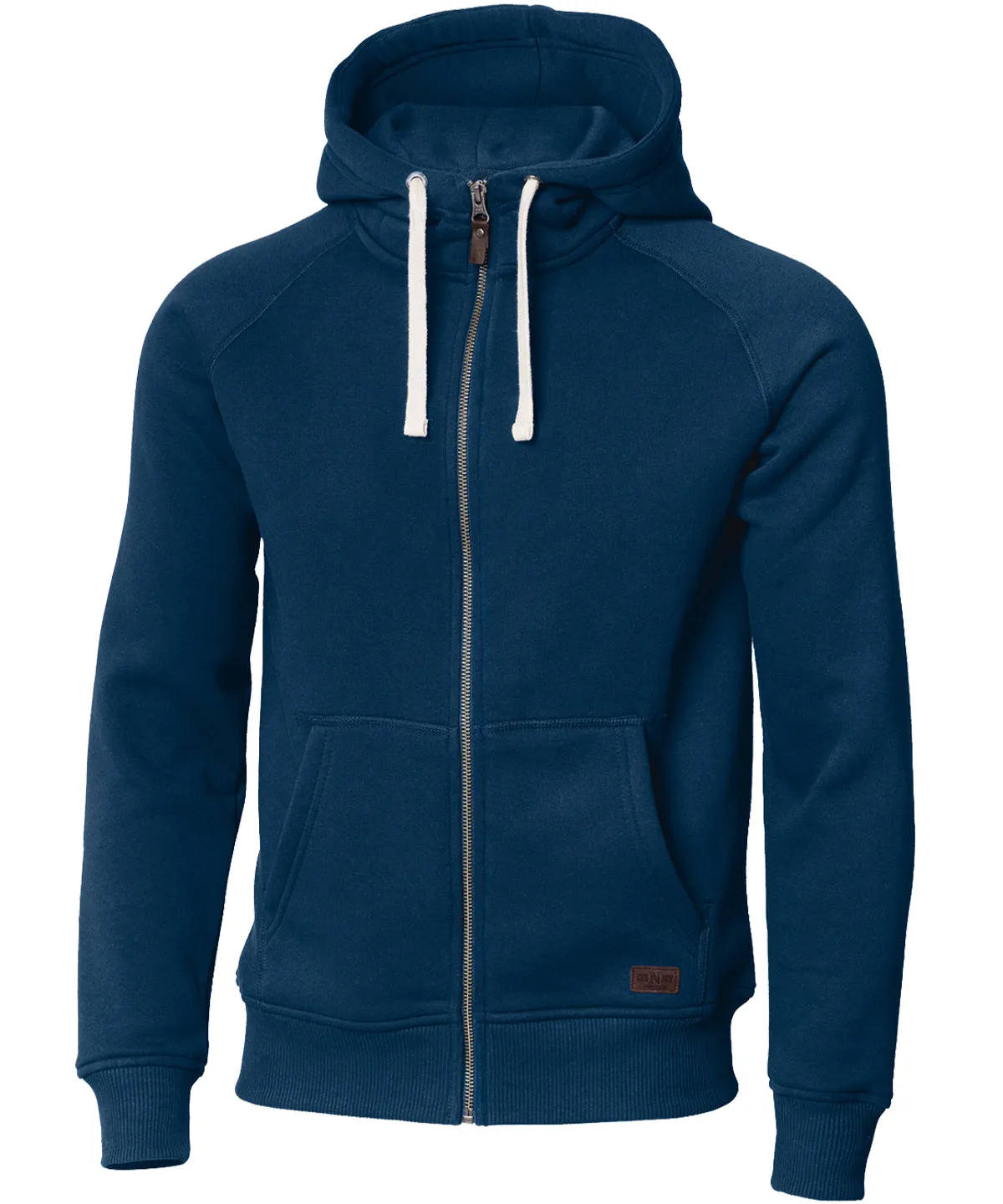 Men's Nimbus Williamsburg Heavyweight 310gsm Full Zip Organic Cotton Hoody {NB55M}