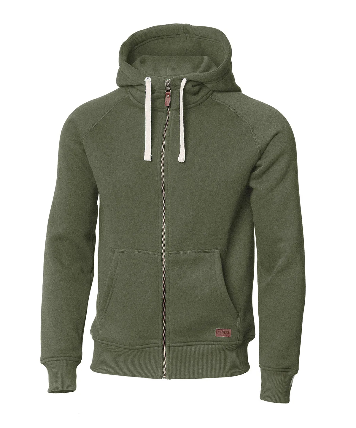 Men's Nimbus Williamsburg Heavyweight 310gsm Full Zip Organic Cotton Hoody {NB55M}