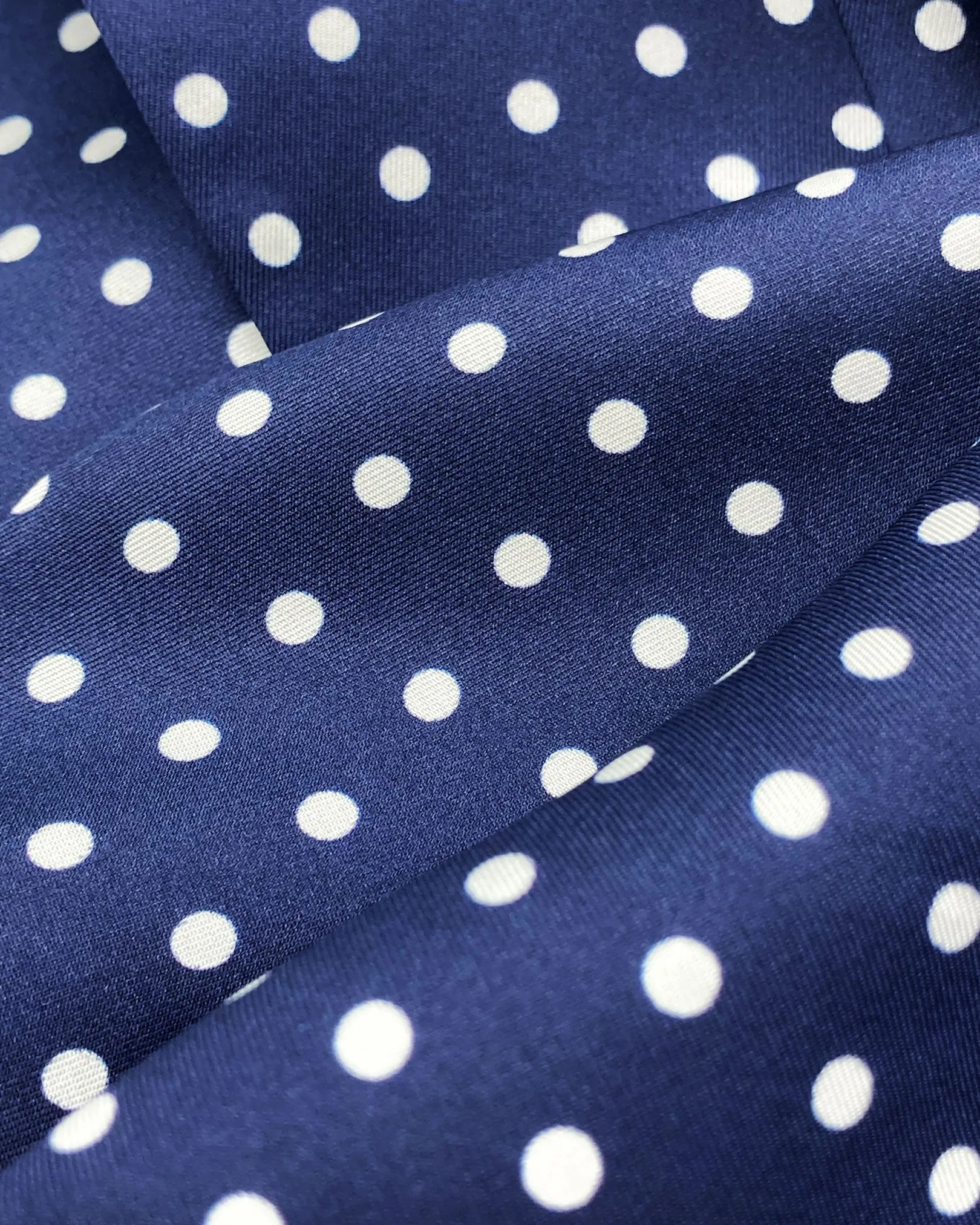 Men's Silk Polka Dot Scarf - The Westminster