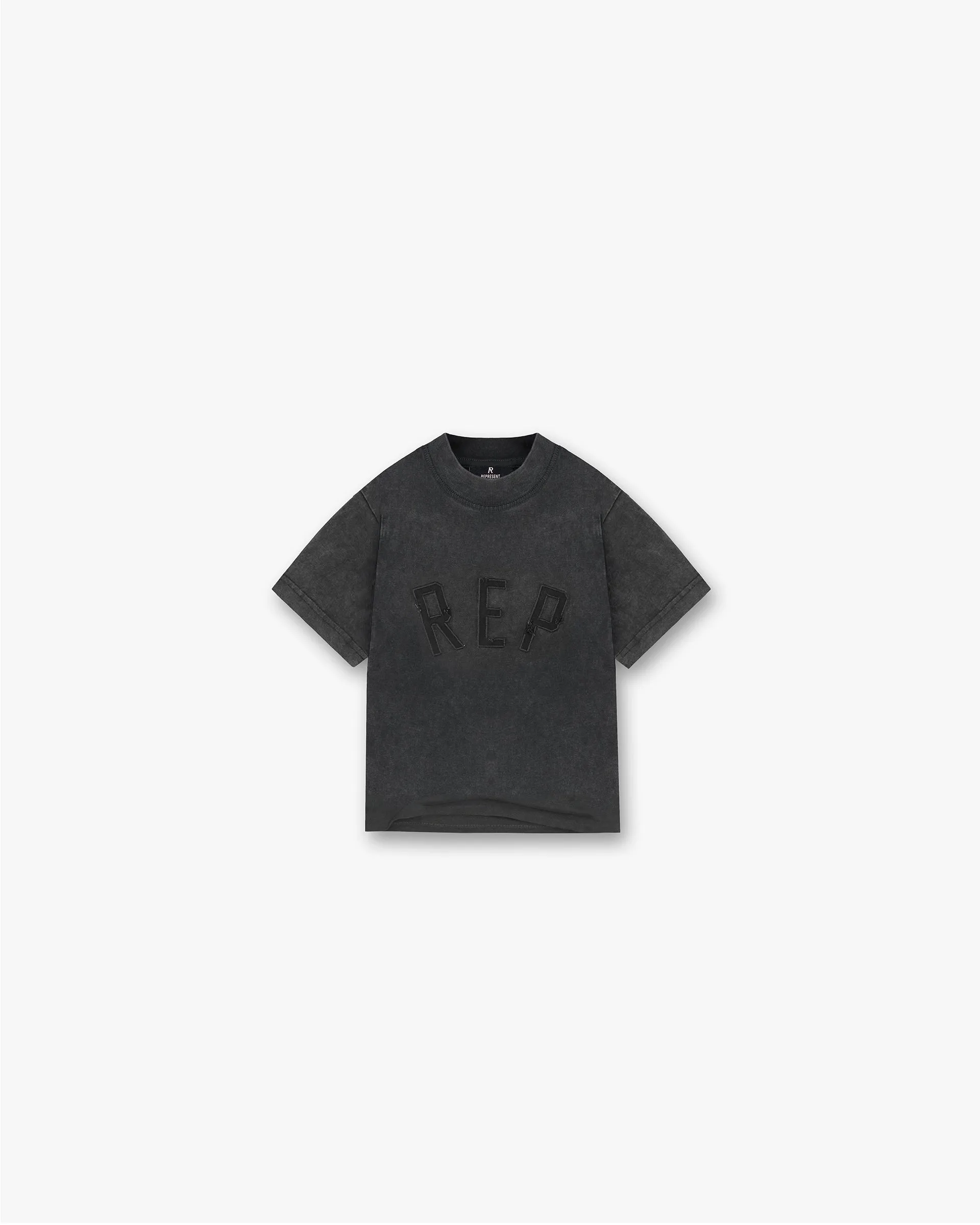 Mini Rep Applique T-Shirt - Vintage Black