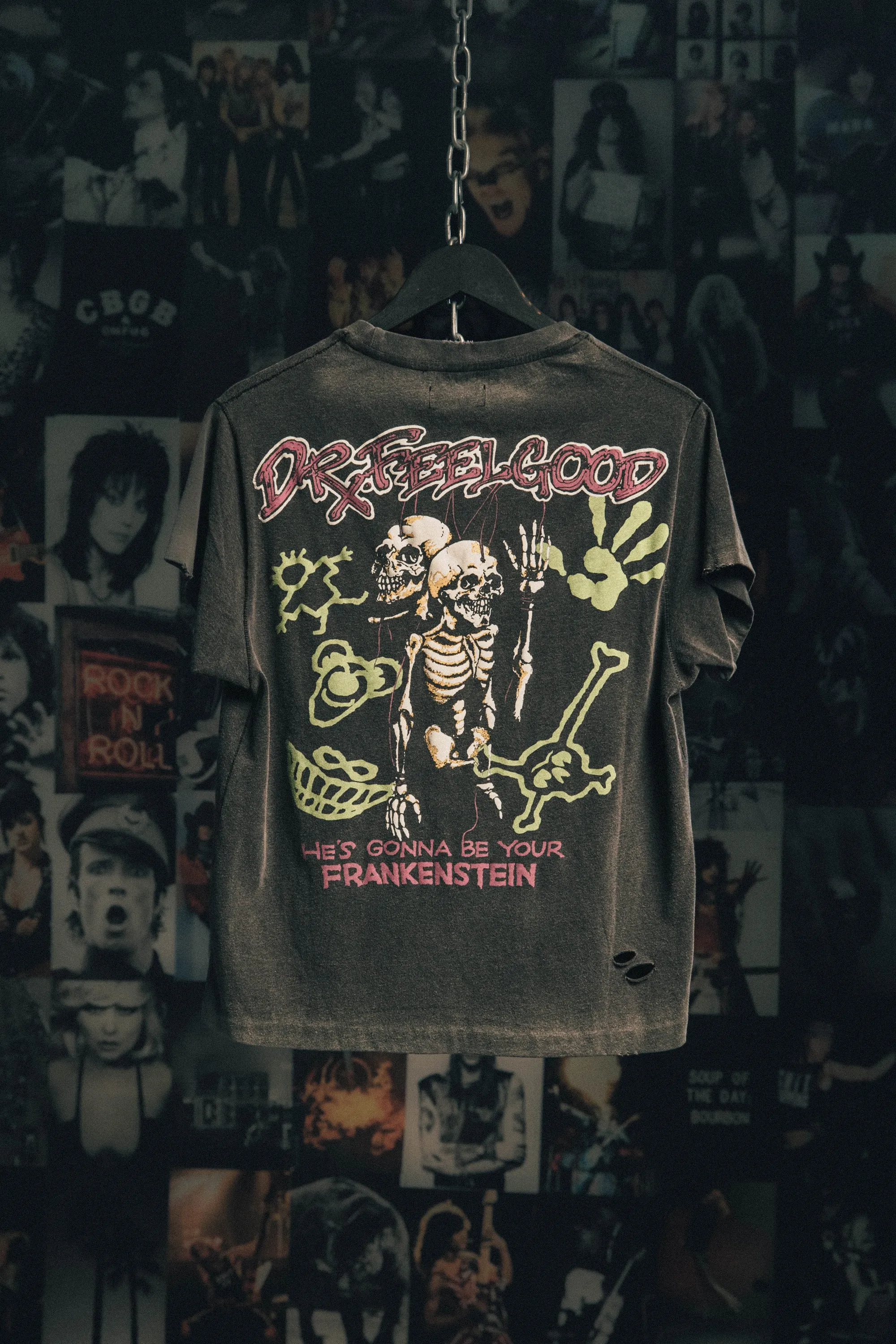 MOTLEY CRUE FRANKENSTEIN VINTAGE T-SHIRT