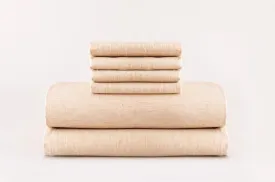 Natural Color Organic Colored Cotton Bed Sheets Set Dye Free Made in USA