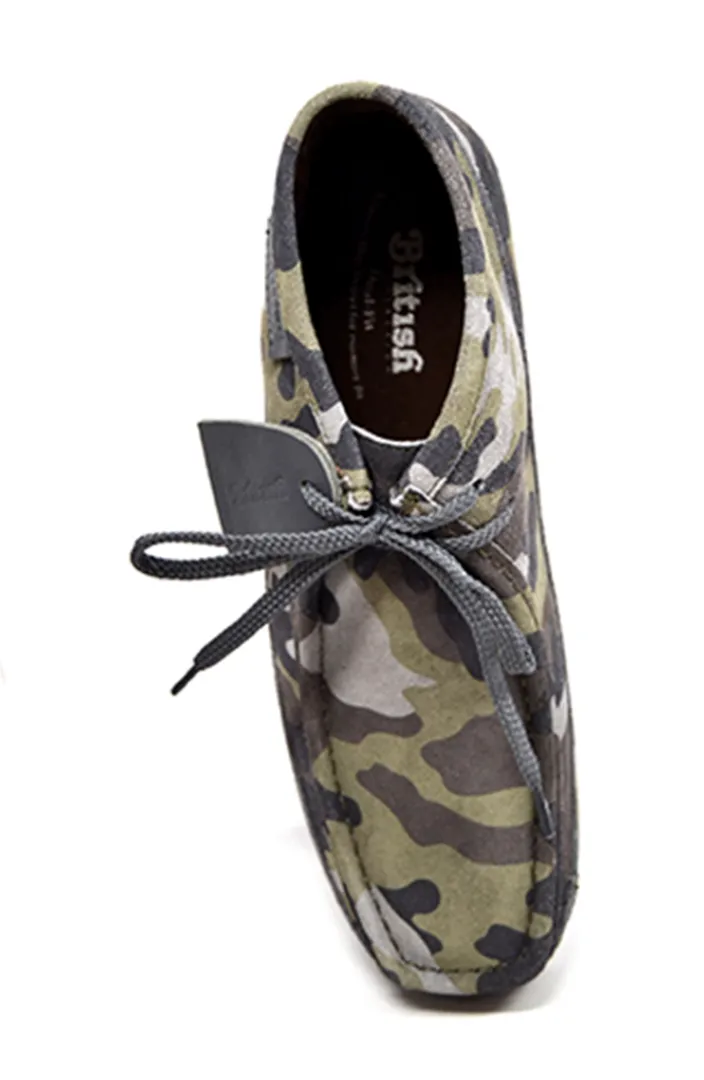 New Castle Print Mens Casual Shoe - Versatile and Stylish - British Collection