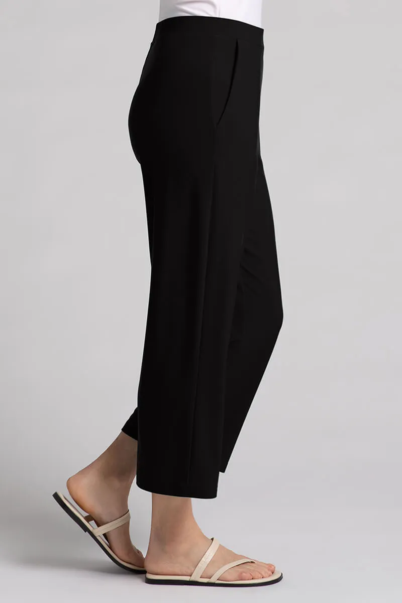 Nu Straight Leg Crop | Black