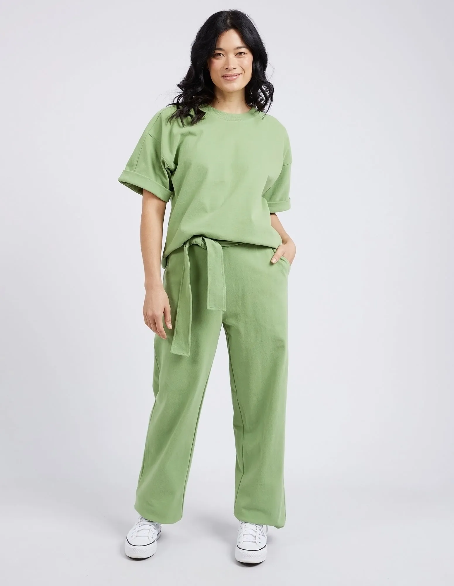 On The Go Pant Jungle Green