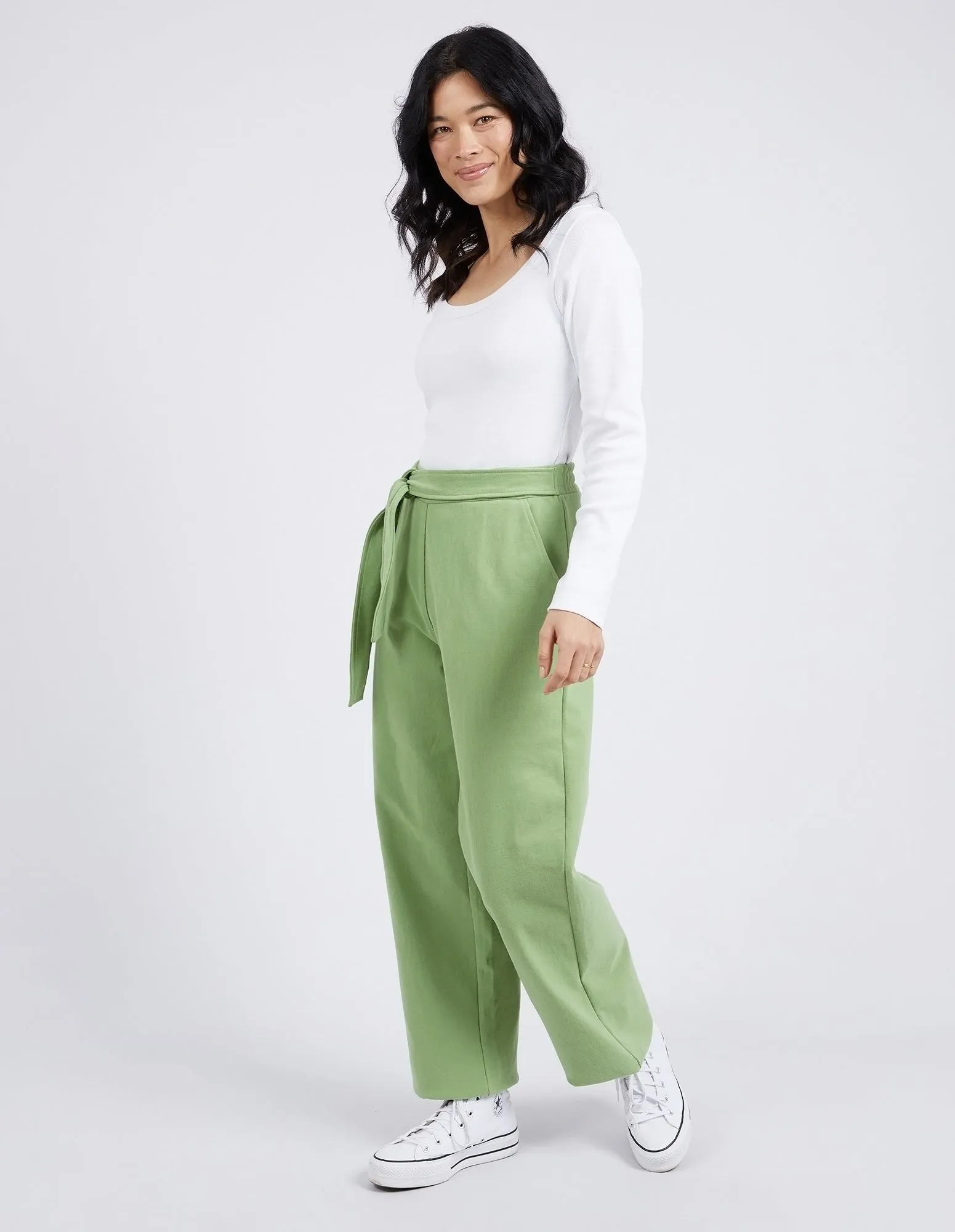 On The Go Pant Jungle Green