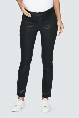 Paige Cindy Boyfriend Coated Maternity Jeans