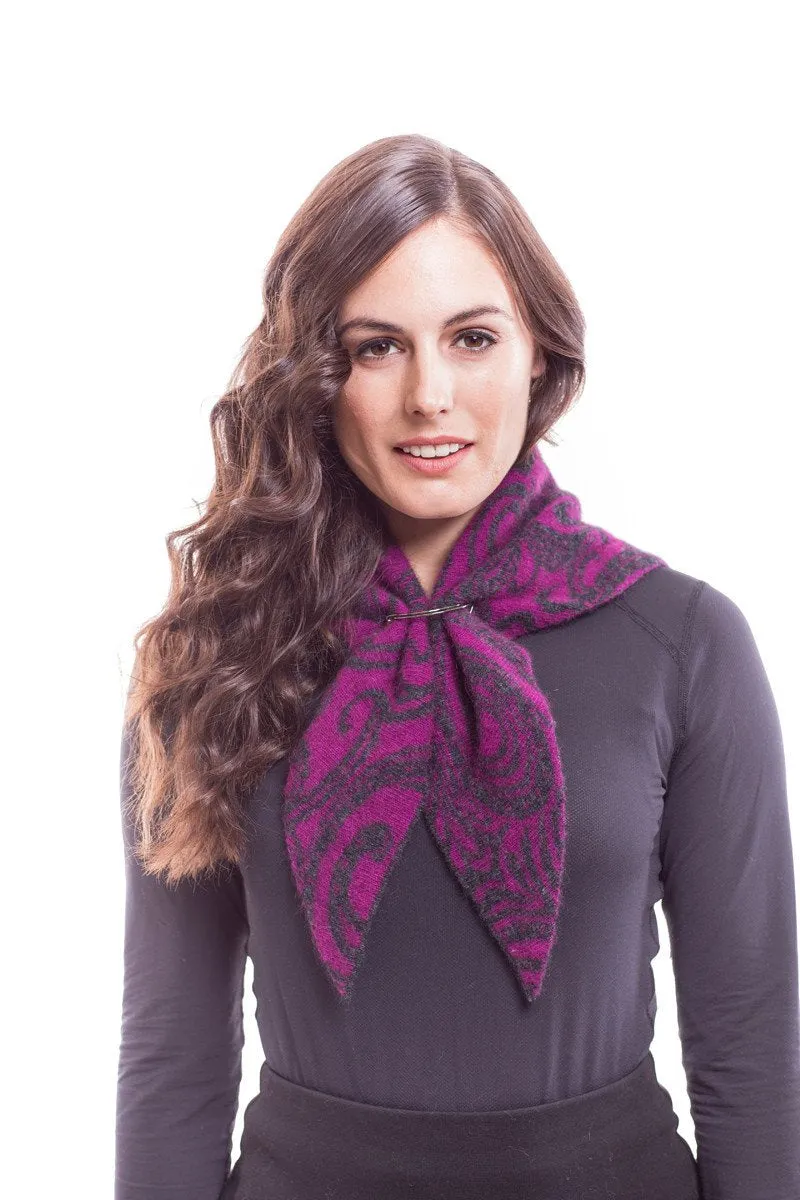 Possum Merino Paisley Neck Scarf