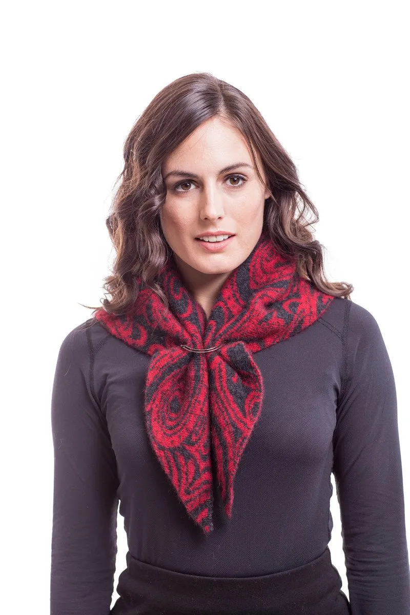 Possum Merino Paisley Neck Scarf