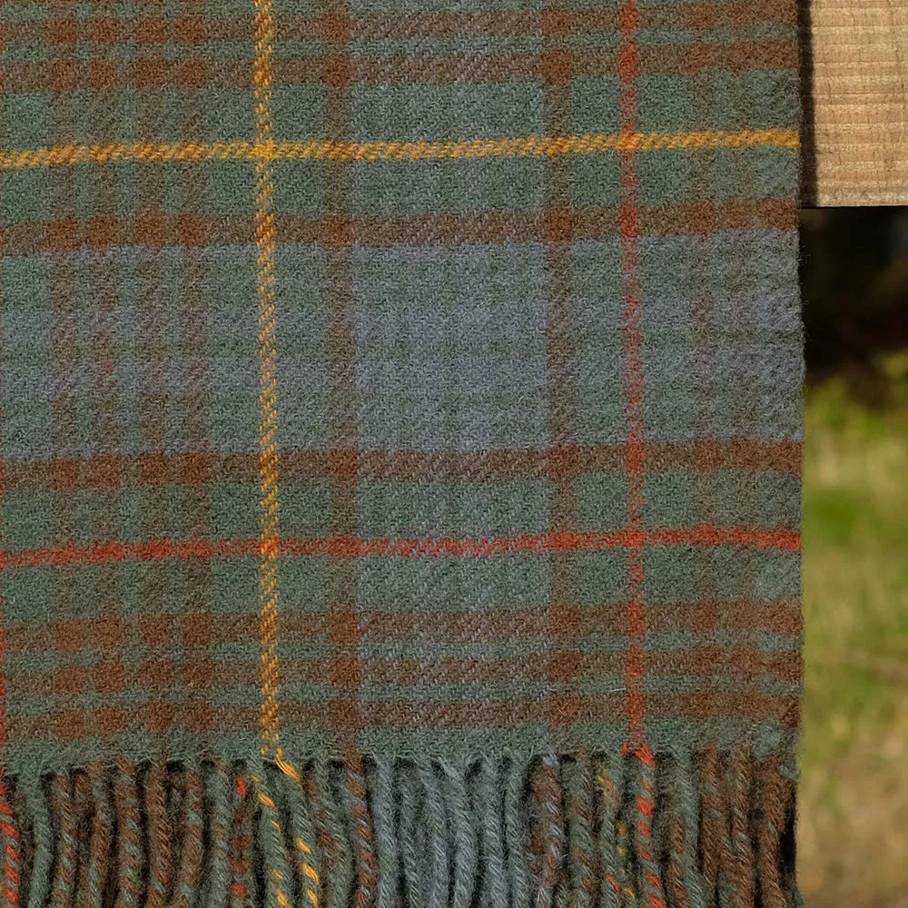 Pure Wool Blanket in Hunting Stewart Tartan