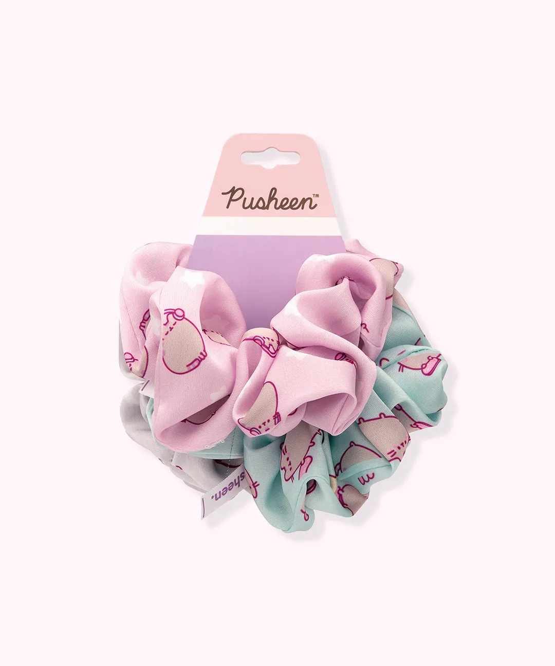 Pusheen 3-Pack Hair Scrunchies