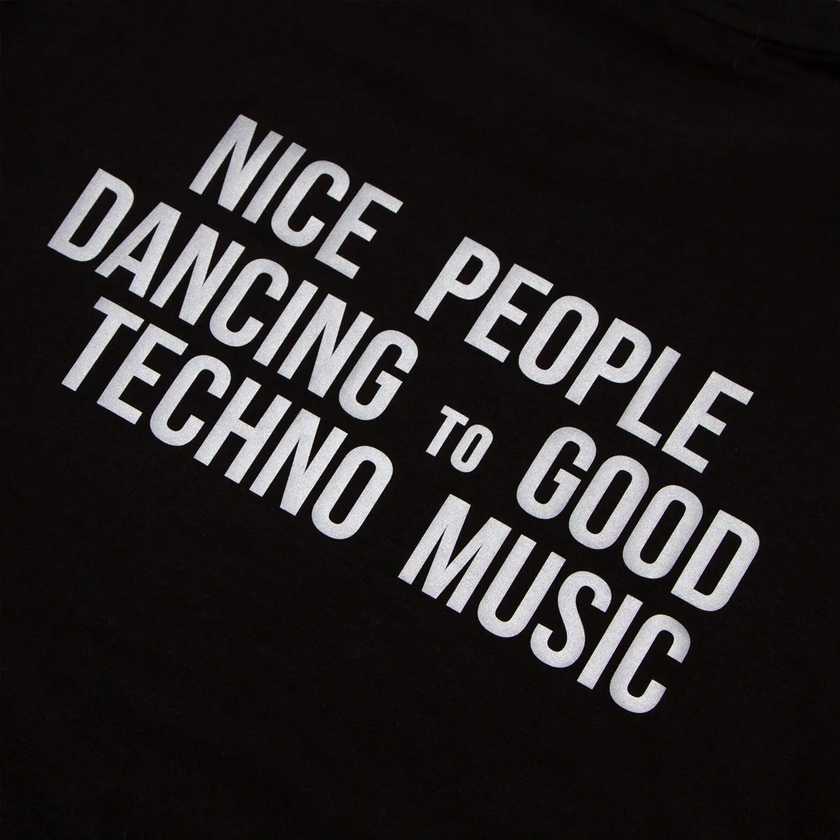 Reflective Peoples Techno - Sweatshirt - Black