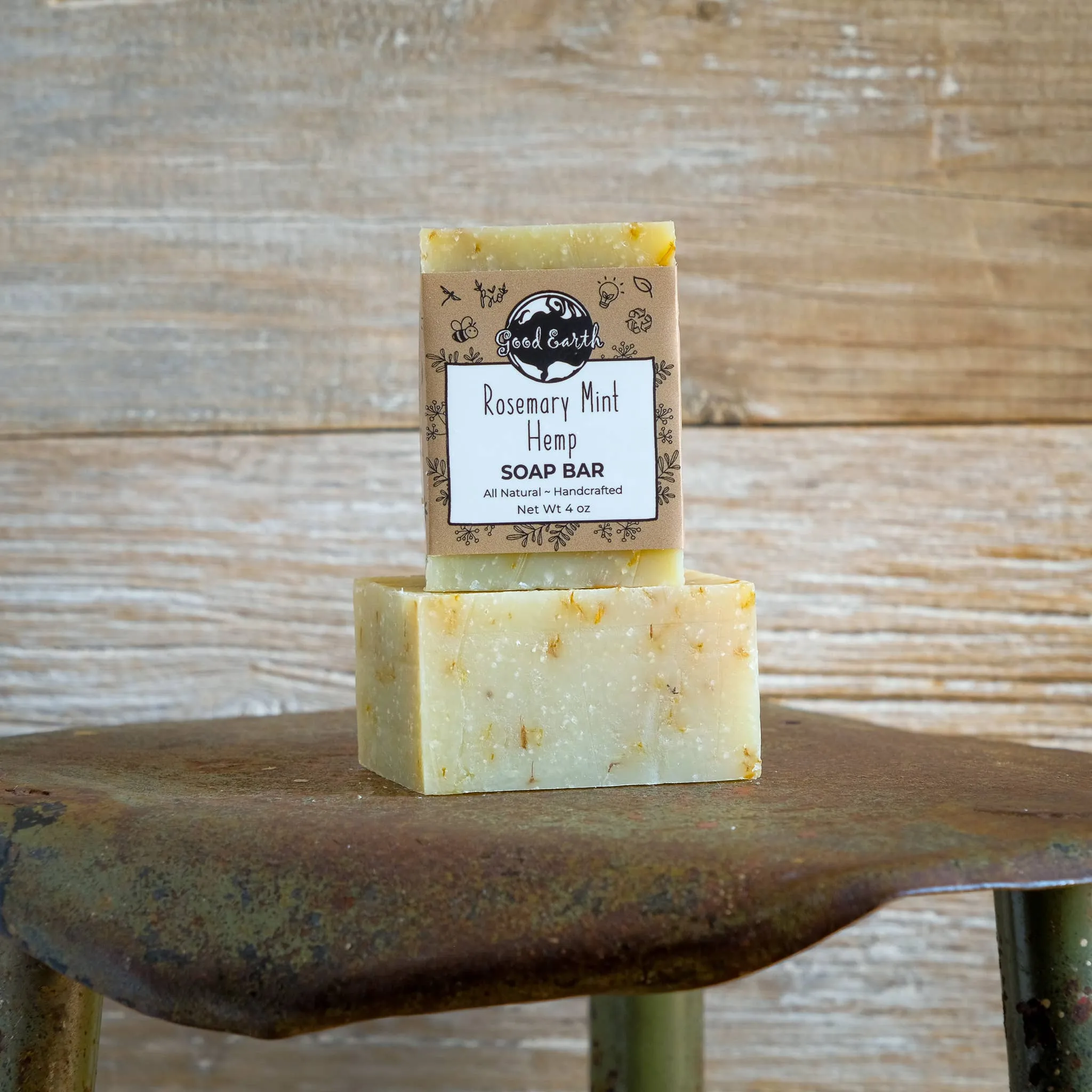 Rosemary Mint Hemp Soap Bar