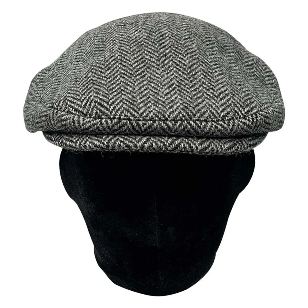 Saint Martin – Wool Herringbone Ivy Cap