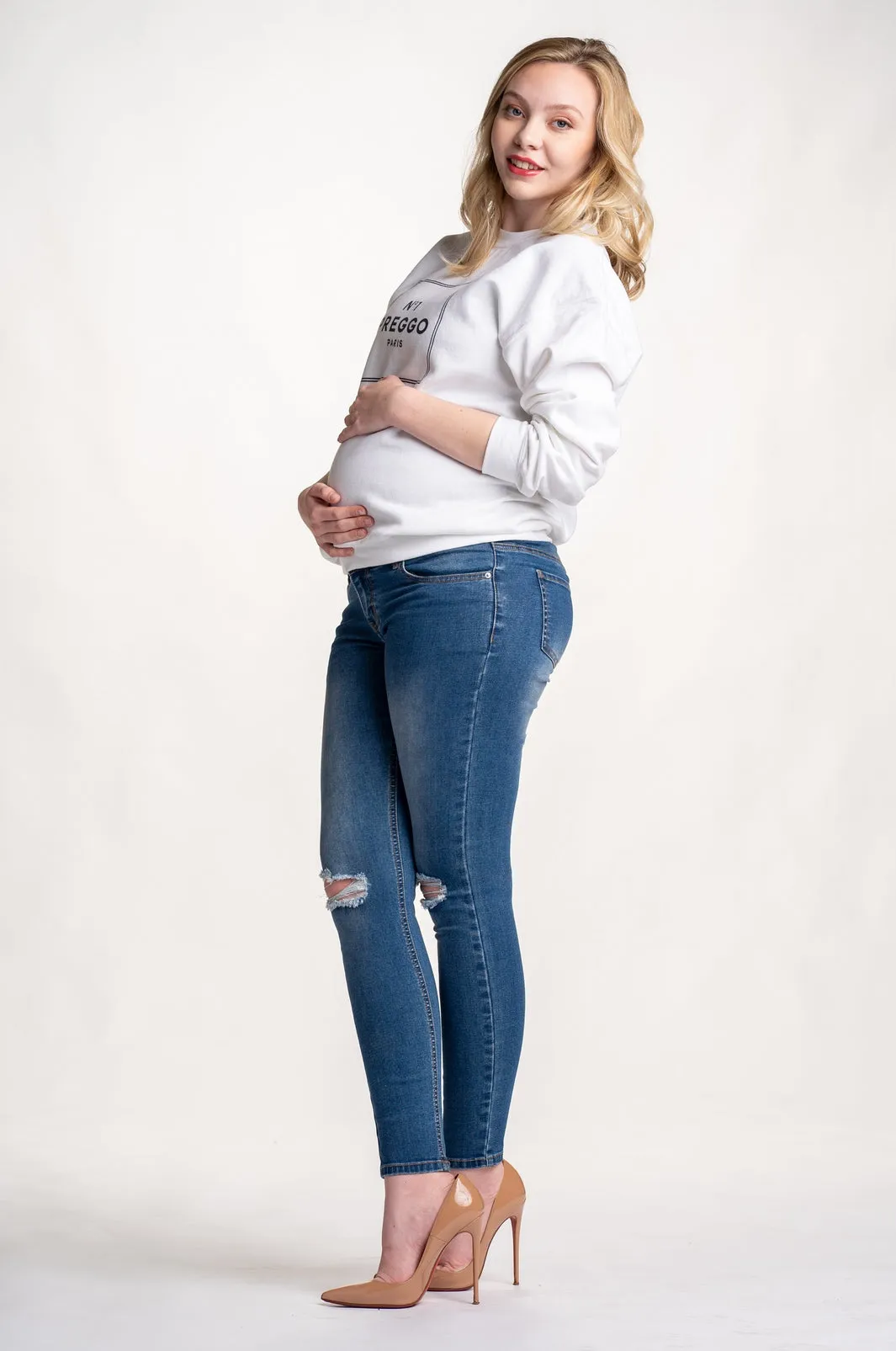 Santa Monica Skinny Maternity Jeans