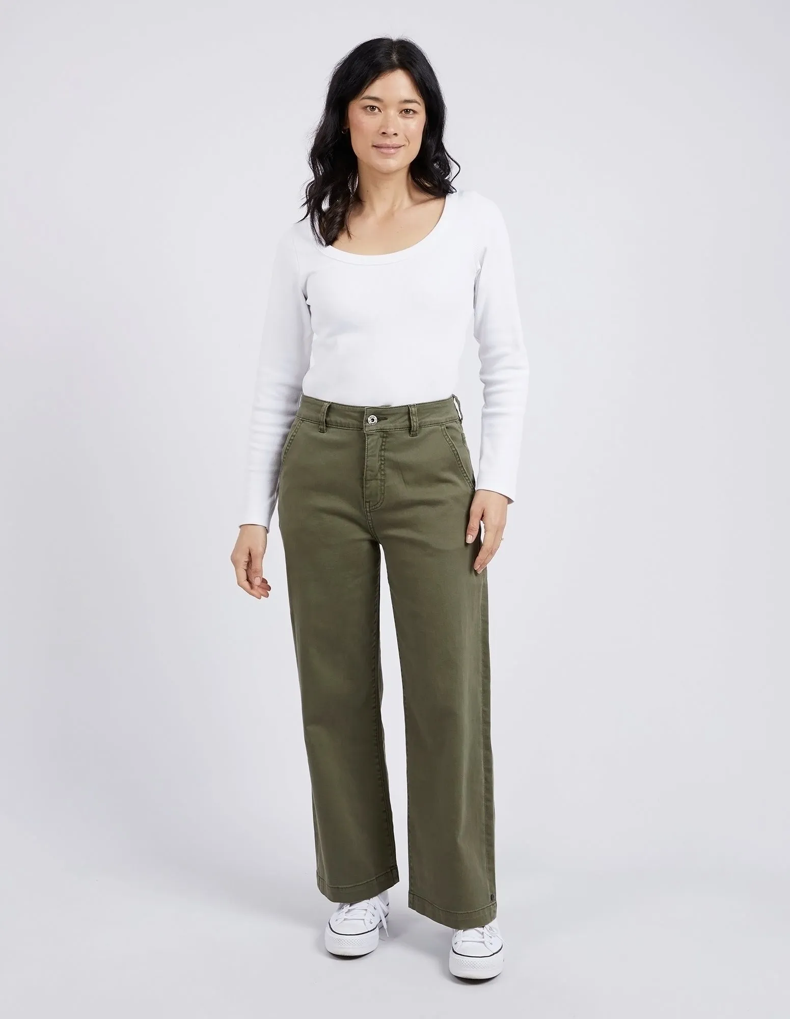 Scarlett Wide Leg Pant Clover