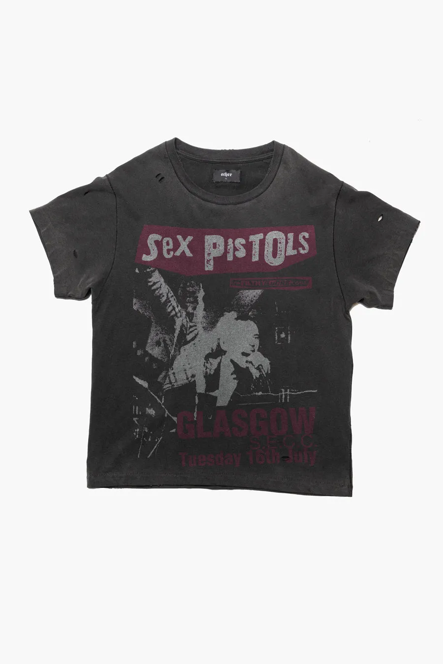 SEX PISTOLS LIVE IN GLASGOW VINTAGE T-SHIRT