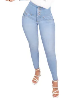 SheCurve® Slimming Jeans With Buttocks, Tummy And Skinny Legs