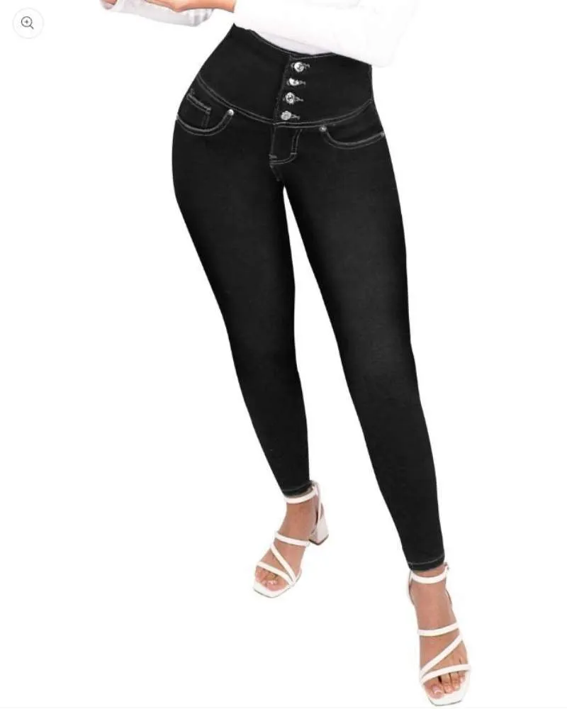 SheCurve® Slimming Jeans With Buttocks, Tummy And Skinny Legs