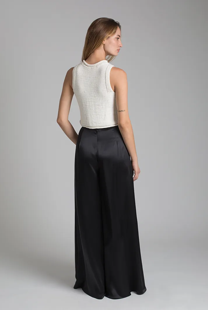 Silk Palazzo Pants