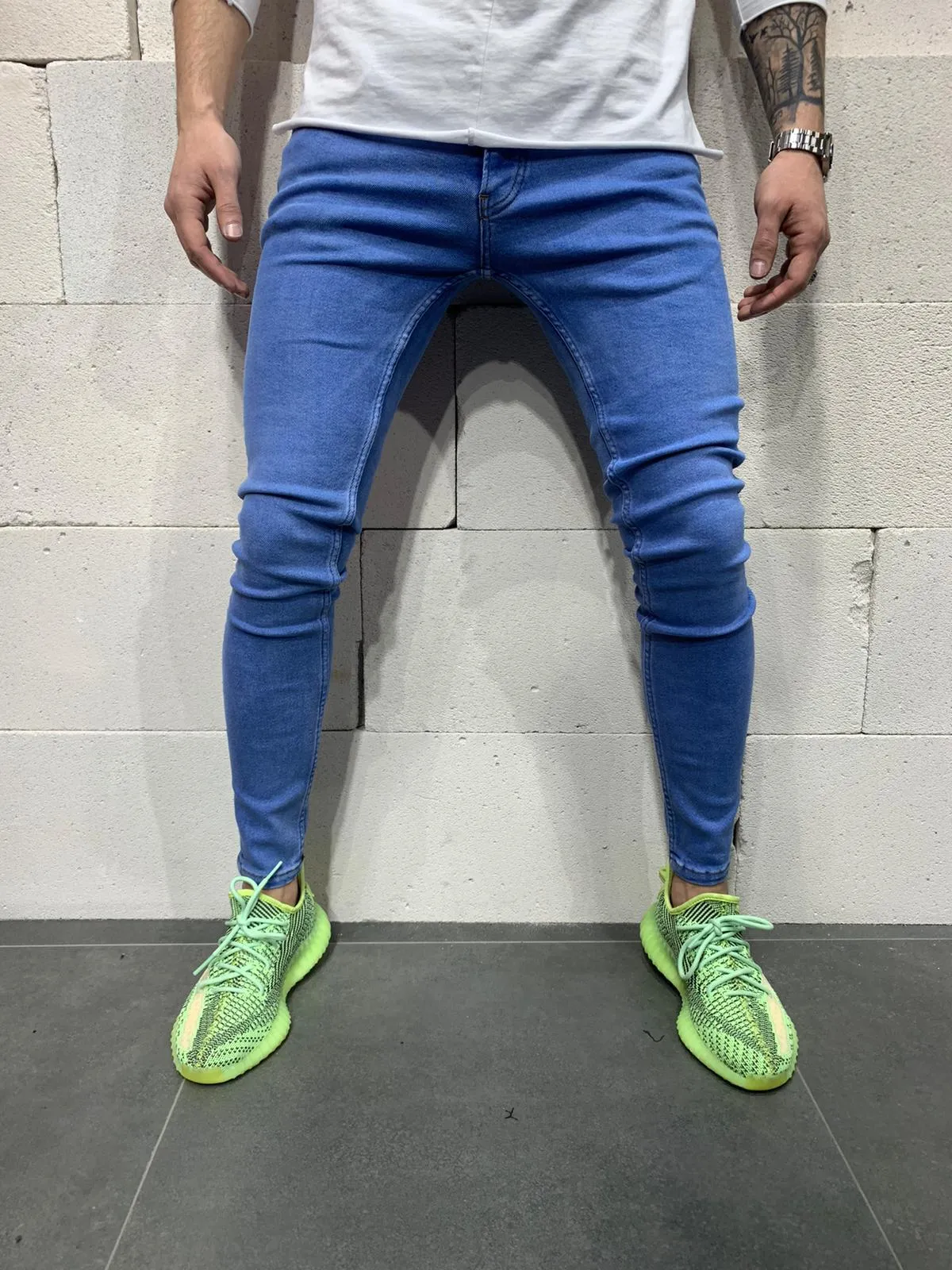 Sneakerjeans Blue Skinny Jeans AY767