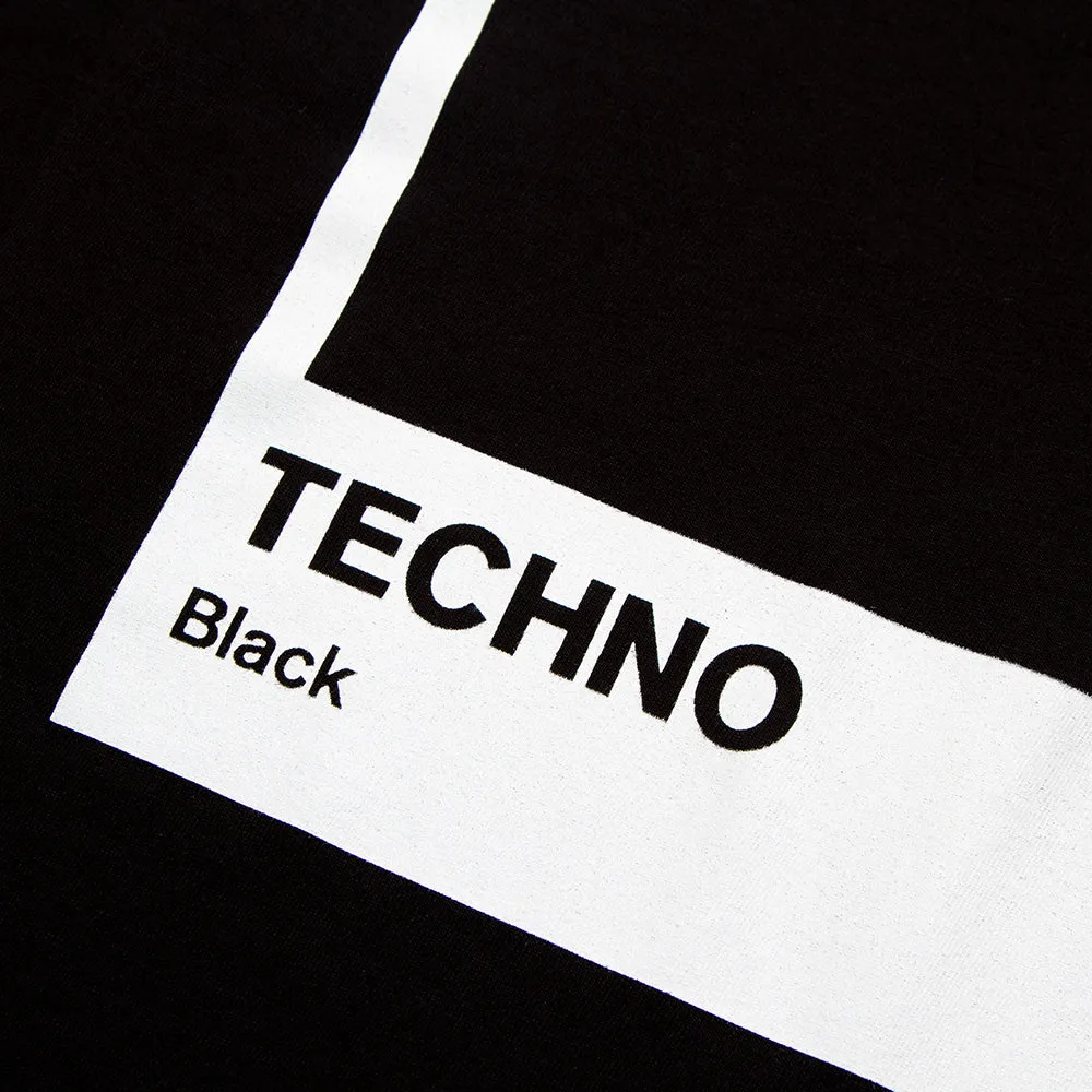 Techno Black - Sweatshirt - Black