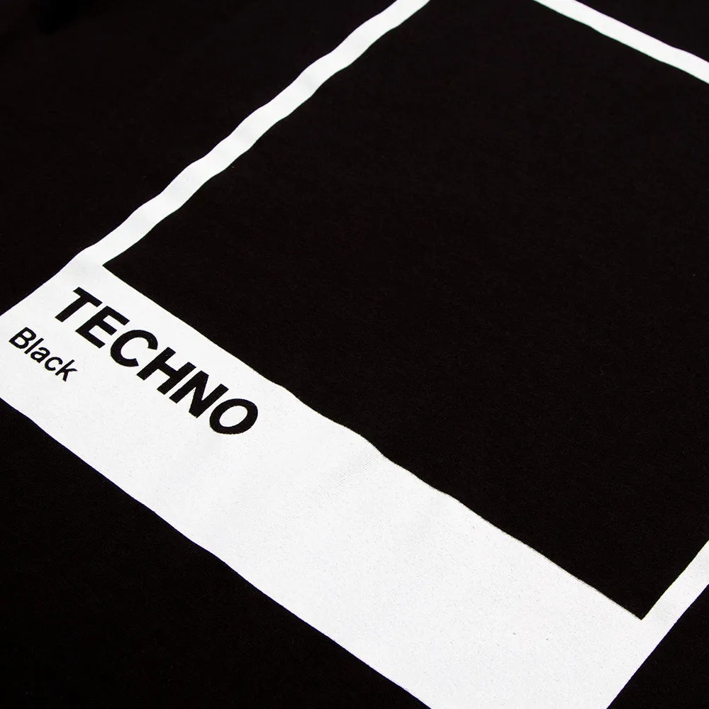 Techno Black - Sweatshirt - Black