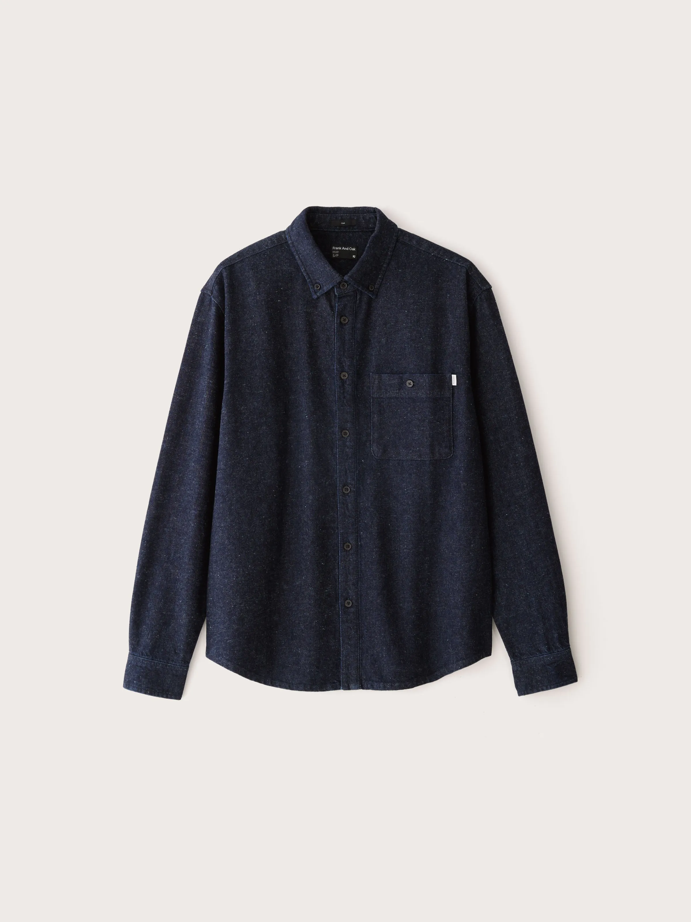 The Clark Denim Shirt in Navy