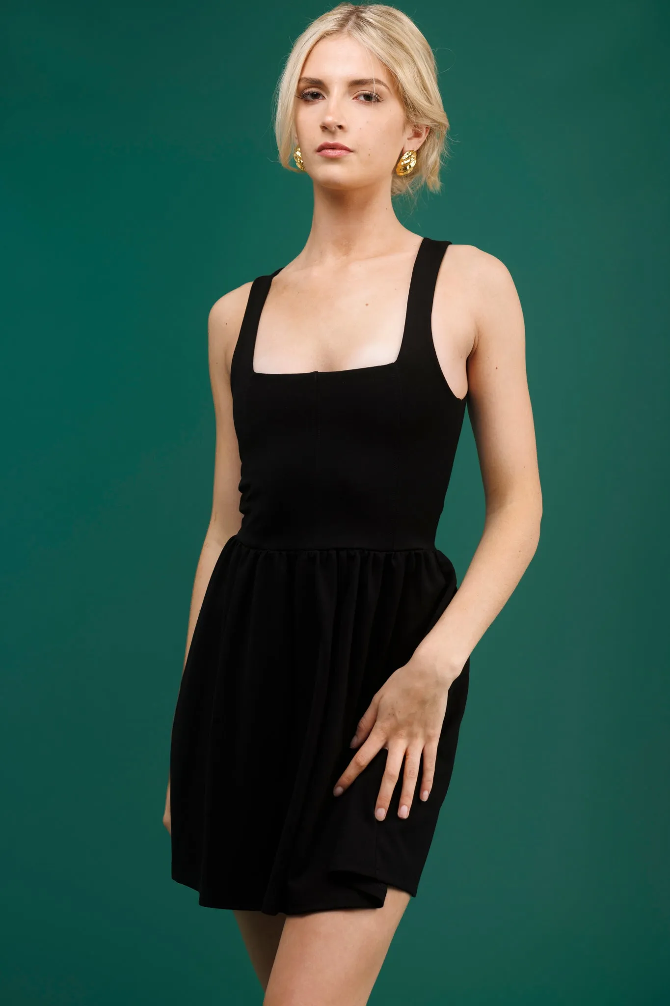 The Madeline Dress - Black