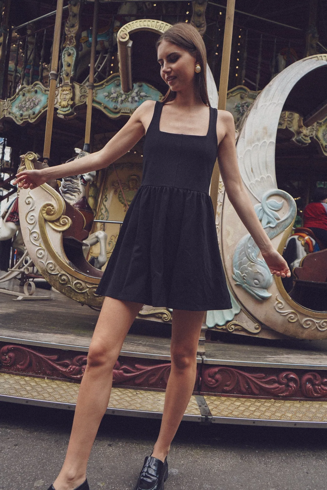 The Madeline Dress - Black