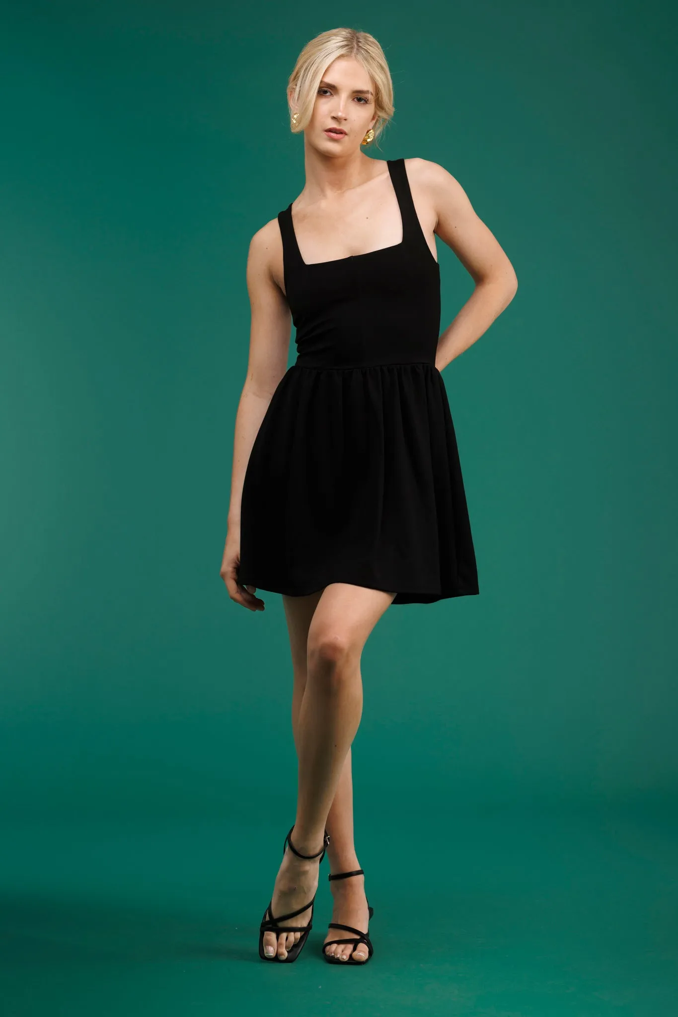 The Madeline Dress - Black