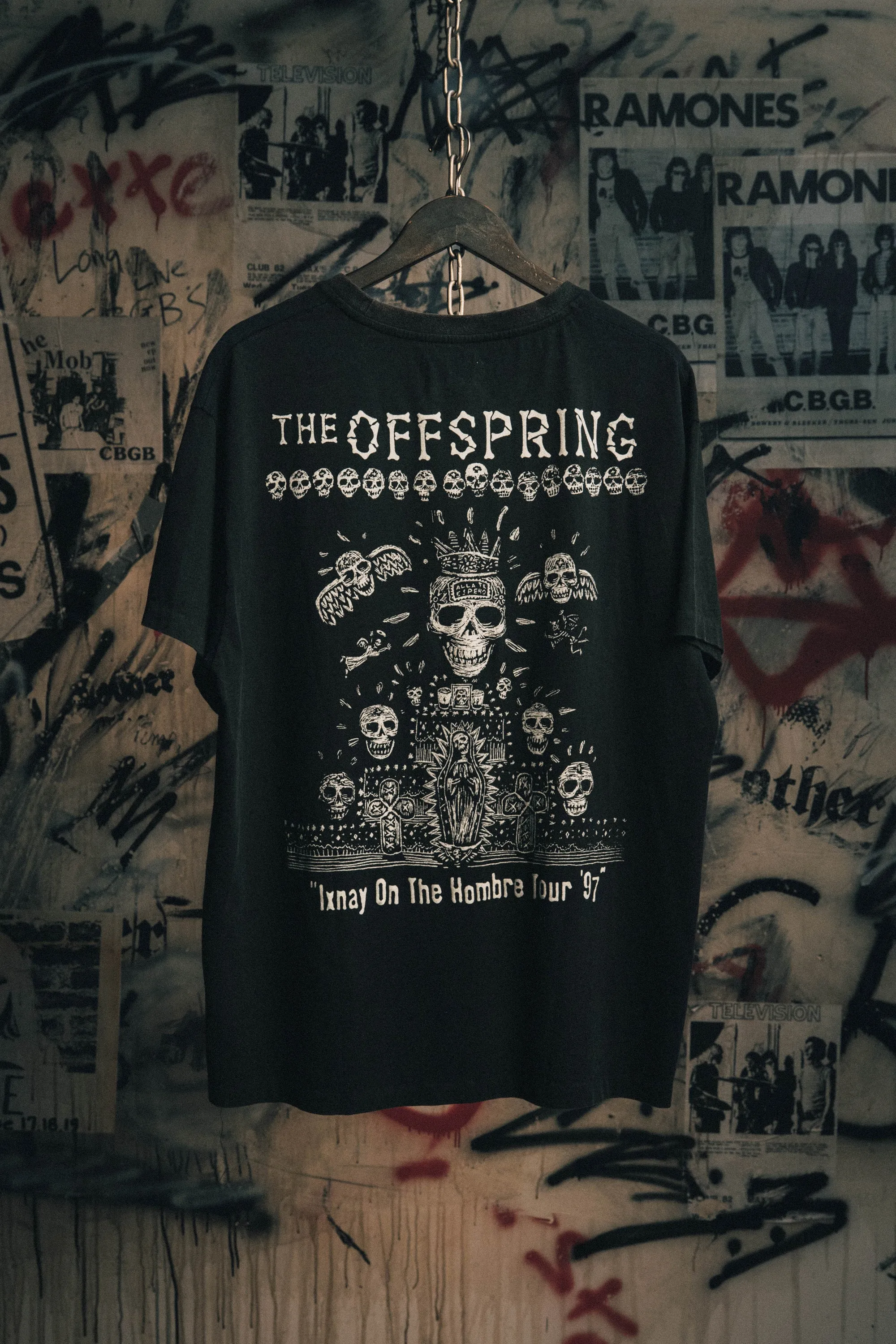 THE OFFSPRING IXNAY TOUR 1997 VINTAGE T-SHIRT