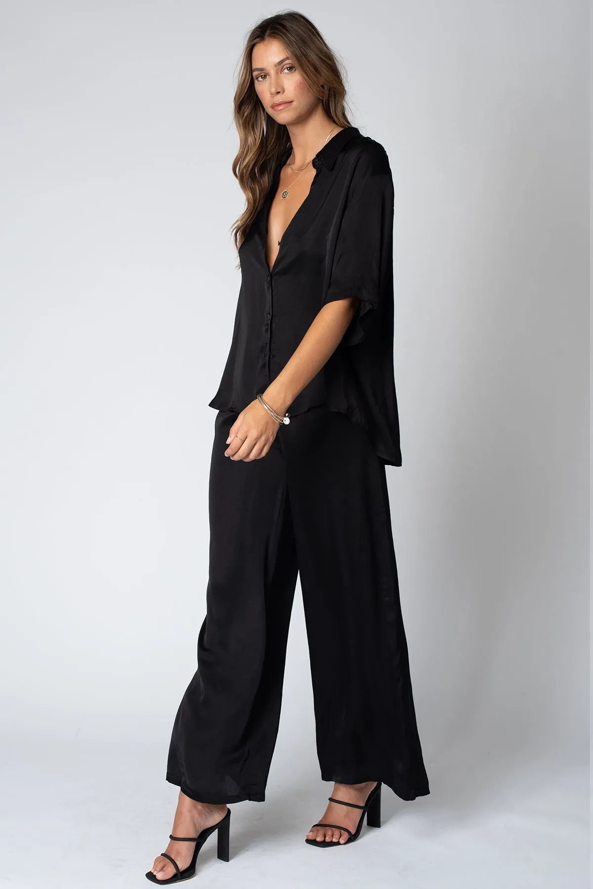 THE SILKY VENICE WIDE LEG PANT