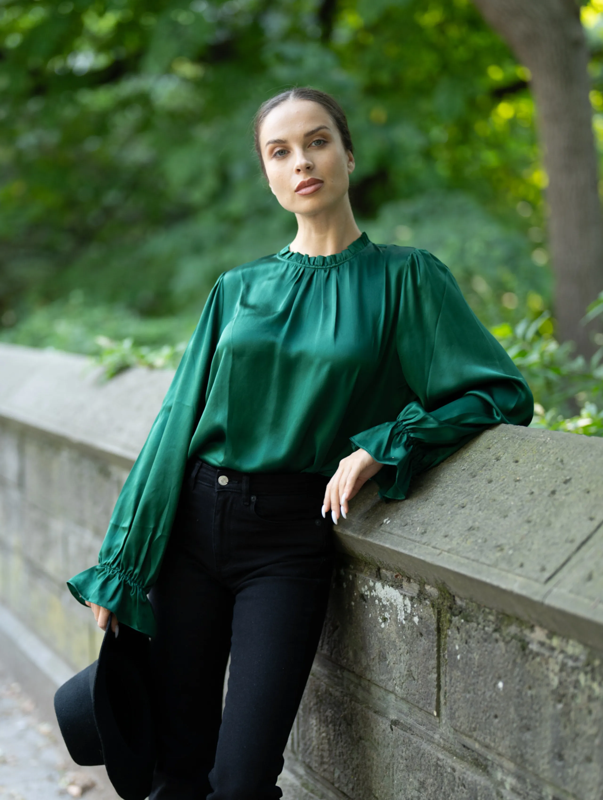 The Temple - Silk Blouse - Final Sale