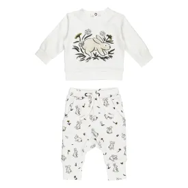 The Woodland Collection Organic Graphic Sweatshirt & Jogger Set