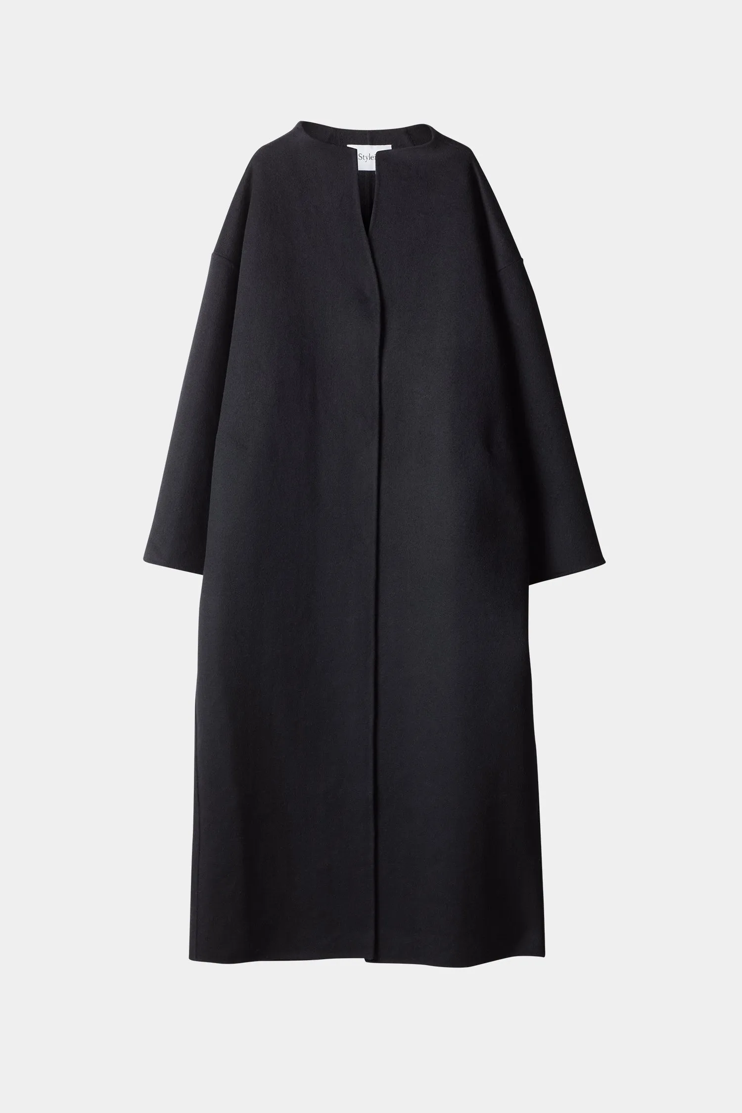 THIVON LONG COAT - BLACK