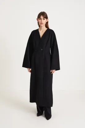 TIRLI COAT - BLACK