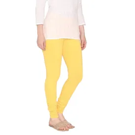 Women's Cotton Churidar leggings (Free Size) - Popcorn